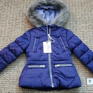Toddler girls puffer jacket 3T